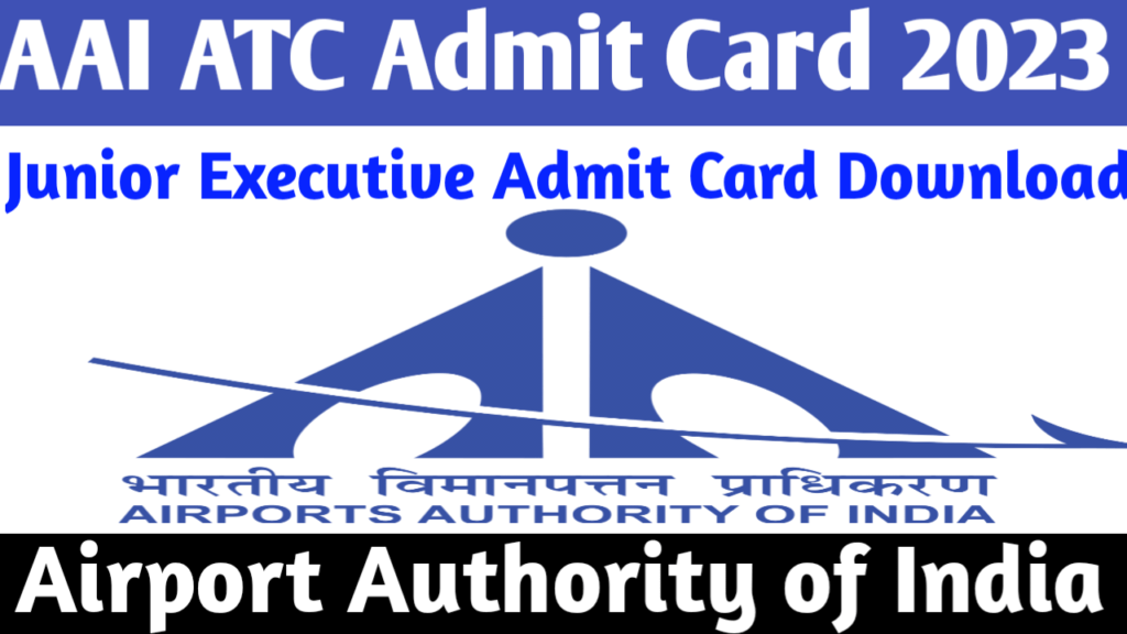 AAI Air Traffic Control Admit Card