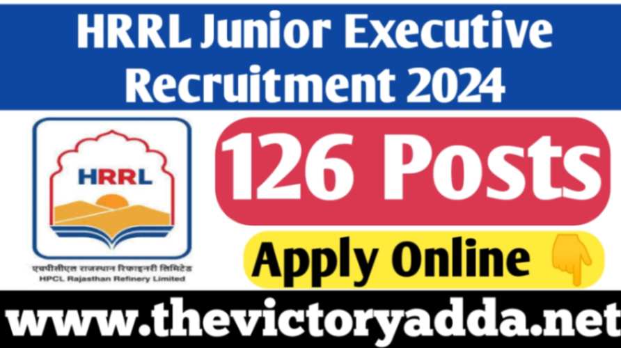 HRRL Junior Executive Recruitment 2024