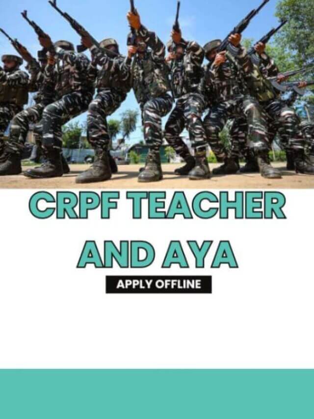 CRPF Teacher and Aya Bharti 2024