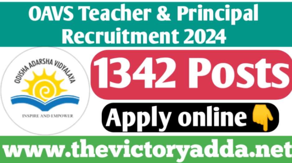 OAVS Teachers Recruitment 2024