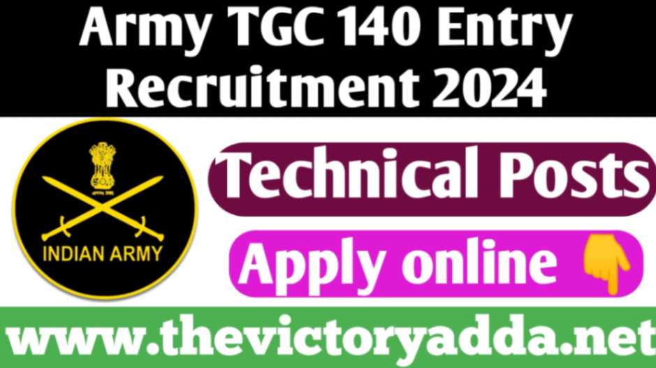 Army TGC 140 Recruitment 2024