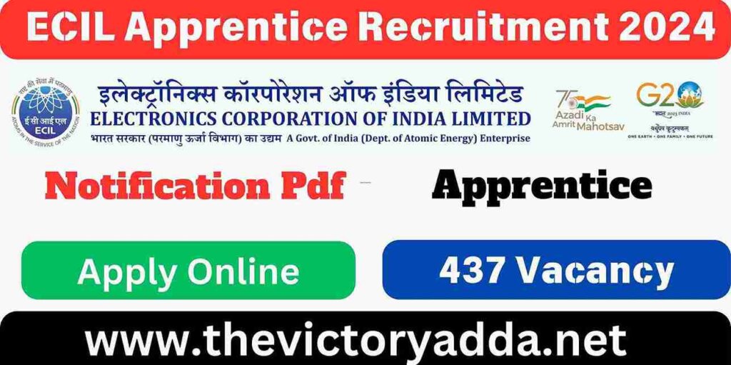 ECIL Apprentice Recruitment 2024